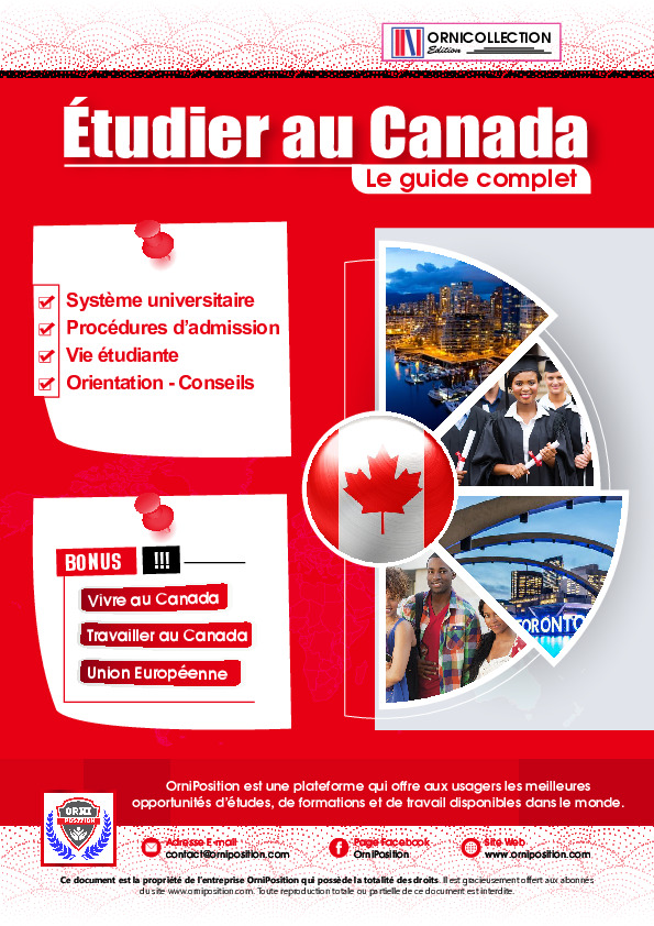 Etudier à l'étranger Canada